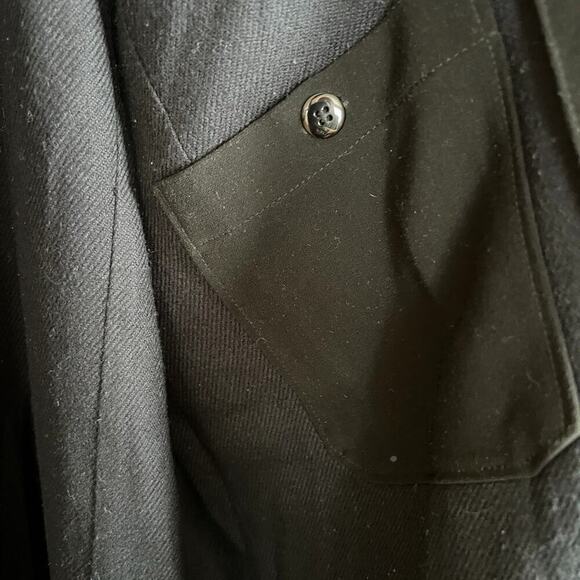 Talbots size 18 women’s long coat with removable liner, black - Picture 12 of 12